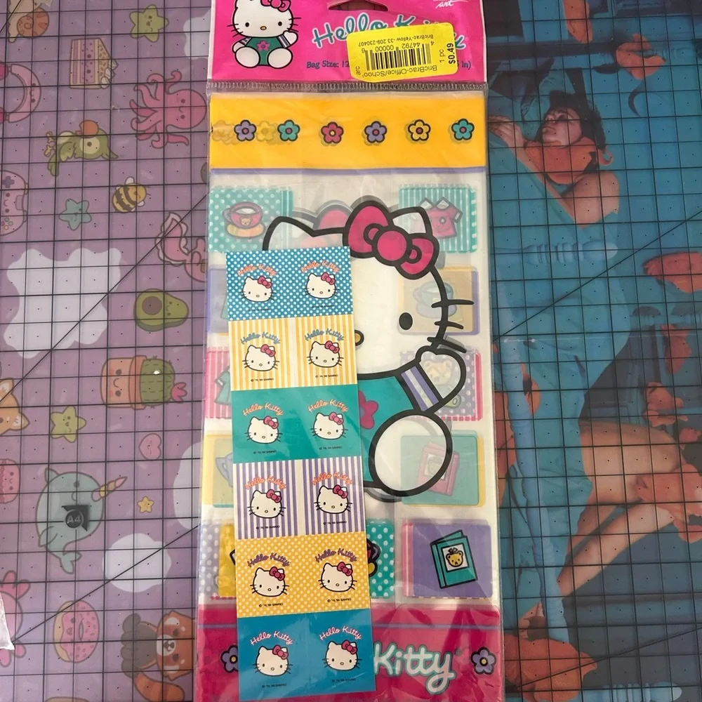 Vintage 1999 Hello Kitty Party Supplies